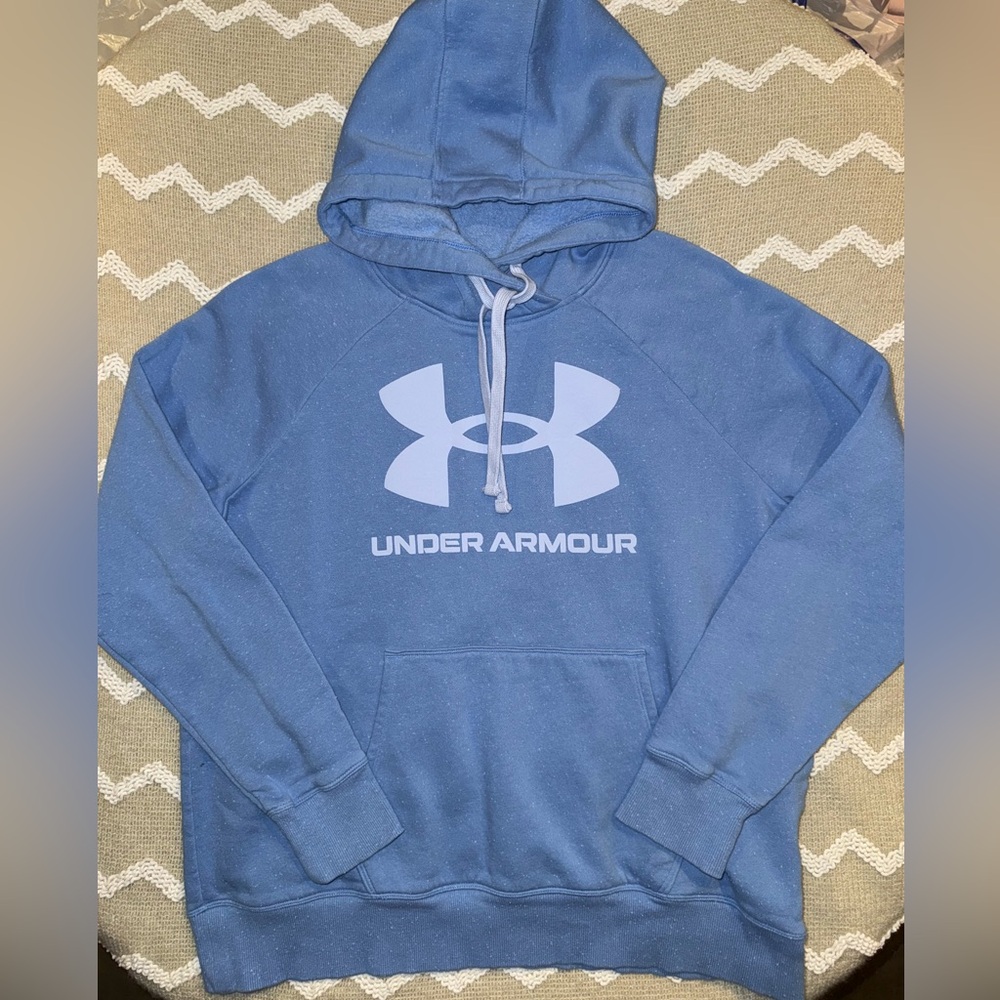 Under Armour womens Blue athletic Hoodie sweatshirt